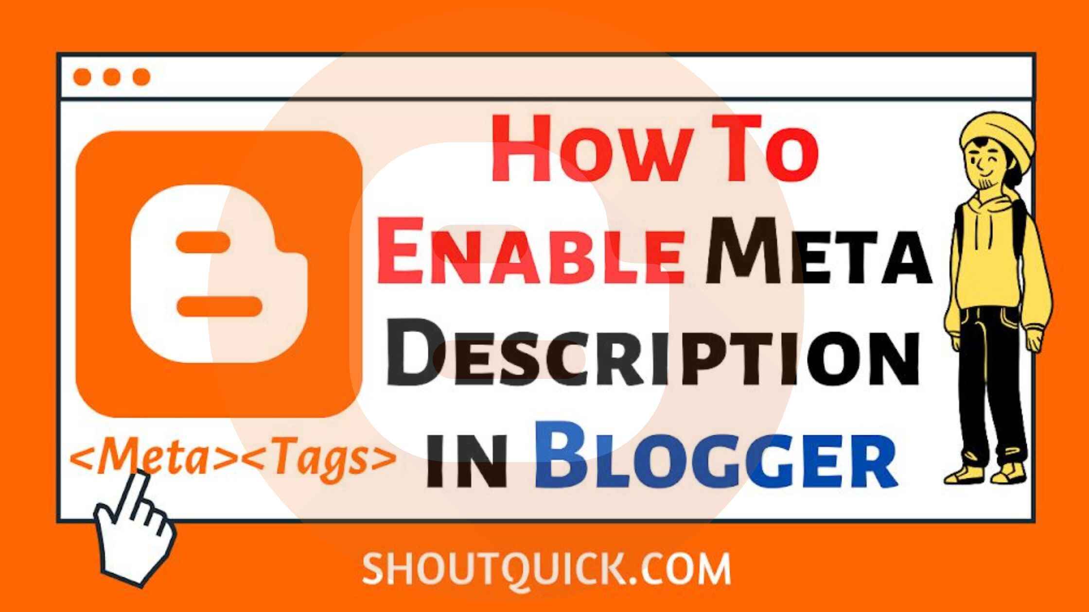 How to enable Meta Description in Blogger